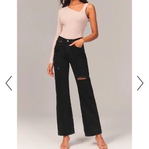 Abercrombie curve love 90s relaxed